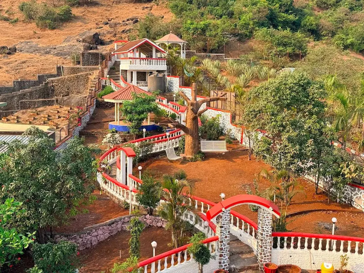 Exterior of Shuubh Mountain Nest 6BHK Villa, a 6 BHK villa in Lonavala on rent