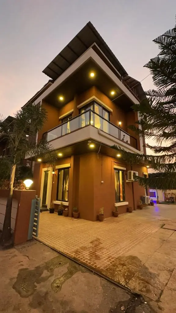 Exterior of Rose Villa, a 4 BHK villa in Lonavala on rent