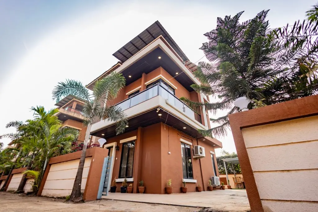 Exterior of Rose Villa, a 4 BHK villa in Lonavala on rent