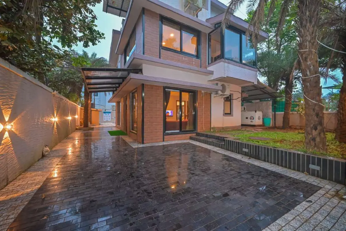 Exterior of Shuubh Staycation 3BHK Villa, a 3 BHK villa in Lonavala on rent